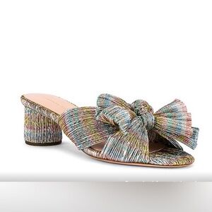 Loeffler Randall Multicolor Knotted Mules